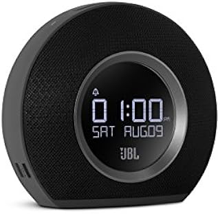 JBL Horizon Bluetooth Clock Radio with Usb Charging and Ambient Light, Black