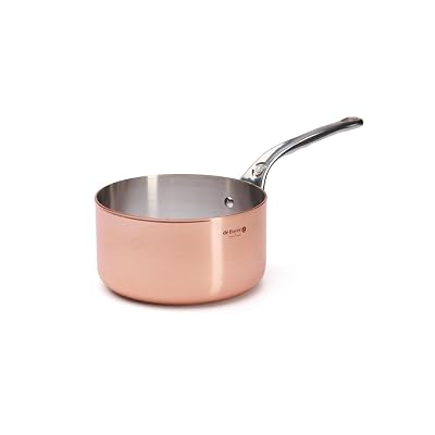 De Buyer - Casserole en cuivre Prima Matera - Diamètre 18 cm -