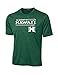 Hawaii Rainbow Warriors University Tech Performance T-Shirt, Large, Forest