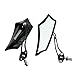 ESUPPORT Black Universal Motorcycle Motorbike Bike 8mm 10mm Rear View Side Mirror Scooter ATV