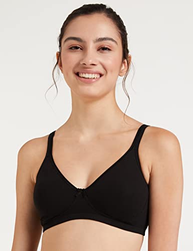 Image of Amazon Brand - Symbol Women's Shaper Bra | Full Coverage | Non Padded |Non Wired | Seamless Cups | Cotton Strech