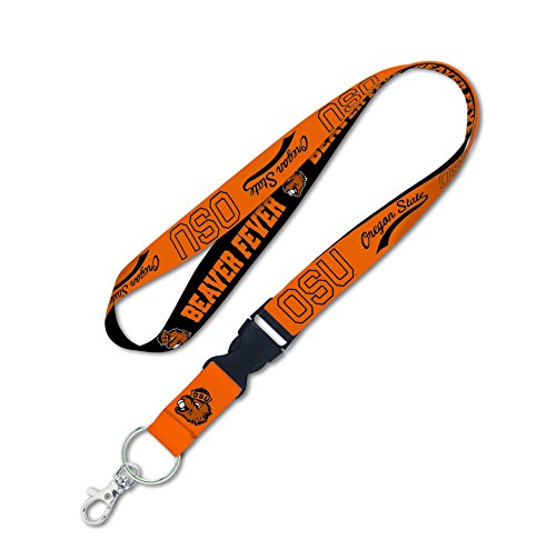 WinCraft Oregon State Beavers Official NCAA 2 Tone Lanyard Key Strap Keychain by 879288