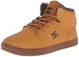 DC Crisis High Skate Schuh (Kleine Kinder/große Kinder), Gold (Wheat/Dark Chocolate), 28 EU
