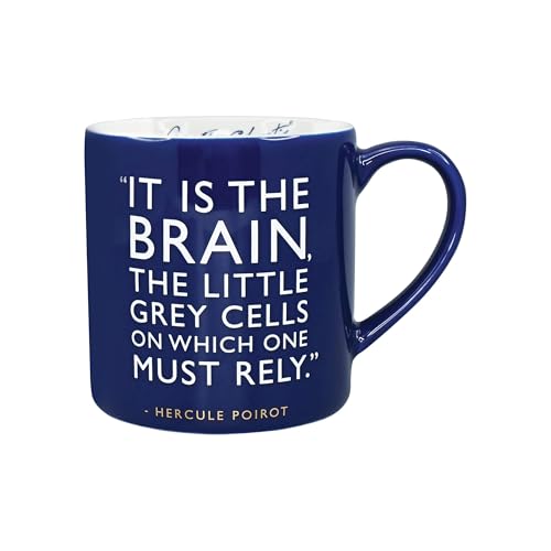 Agatha Christie Mug – Little Grey Cells