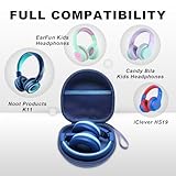 Kids Headphone Case Compatible with iClever HS19/BTH12, Candy Bila, MIDOLA MD-B01, EarFun Headphones, 2PCS