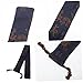 FUNOMOCYA Portable Flute Storage Bag Durable Cotton Linen Protective Pouch with Easy Carry Rope for F Key Bamboo Flute Music Instrument Case