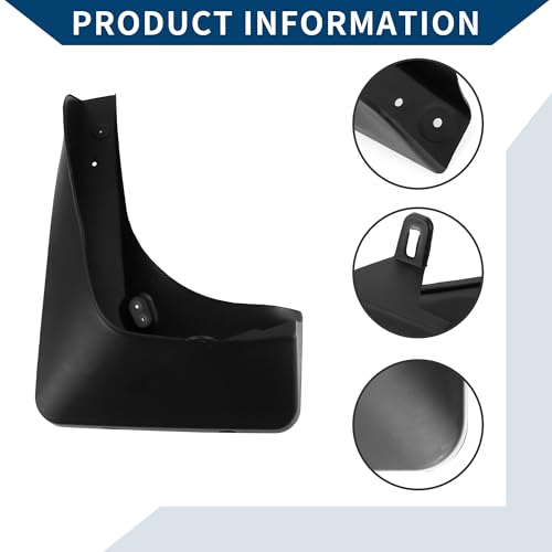 Image of Mud Flaps Splash Guards W /Mount Accessories for BMW X5 with Pedal 2008-2018 Front and Rear Mud Guards 1 Set