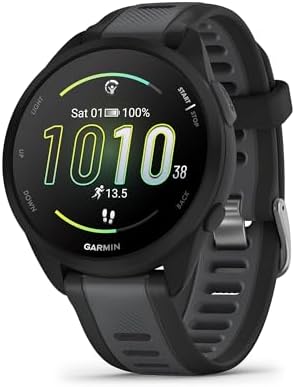 Garmin Forerunner 165 Music (Black/Slate Gray)