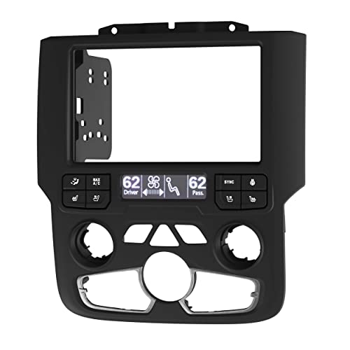 Metra Double-DIN Radio Installation Kit for Ram Trucks 2013-2022, Black, with OLED Screen by Metra - Image 2