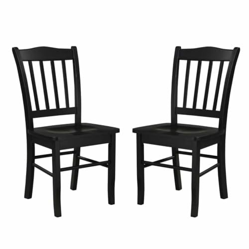 Boraam Shaker Wood Chairs Black
