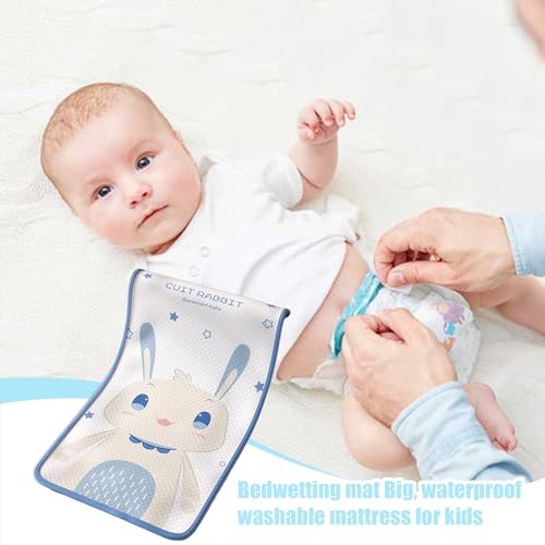 Protège-matelas bébé absorbant et imperméable en tissu respirant premium - 5