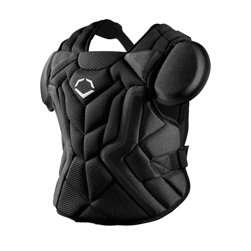 EvoShield Pro-SRZ™ 2.0 Baseball Catcher’s Chest Protector - Intermediate, Black by EvoShield - Image 2