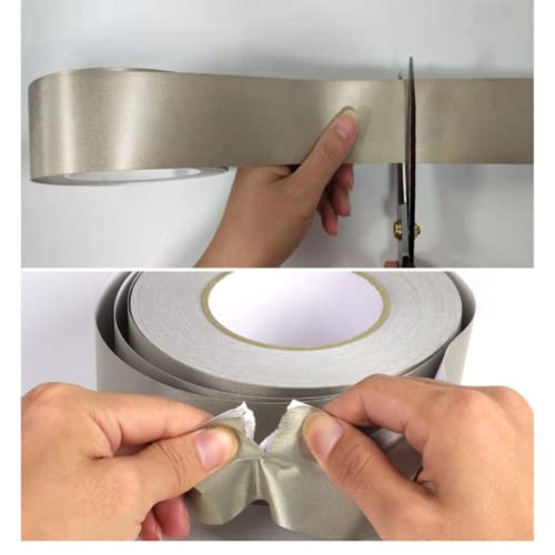 SICCOMA Fita Adesiva De Pano Condutiva Dupla Faraday Cloth Tape Para Blindagem Emi, Enrolamento De C