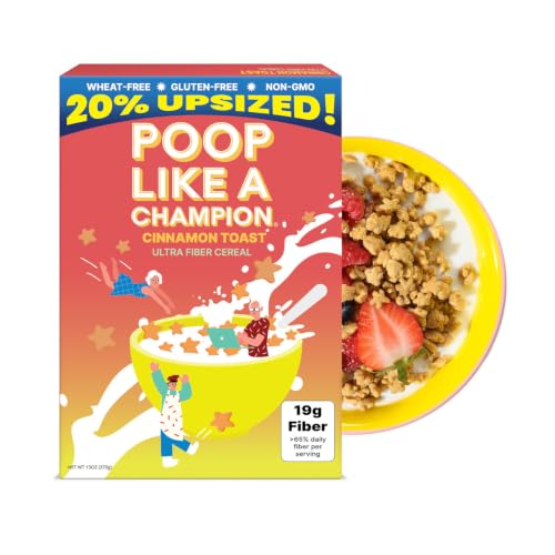 Poop Like A Champion High Fiber Cereal