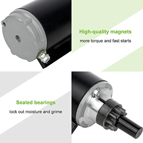 Scitoo Starters Mot2001 5718 Fit For Evinrude Engines-Marine Outboard E50Dtl (3Cyl) /E50El (3Cyl)/E50Ttl (3Cyl)/E60Ttl 1998 E60El/E60Tl/E65Wml 1986 1987 1988 #TOP3