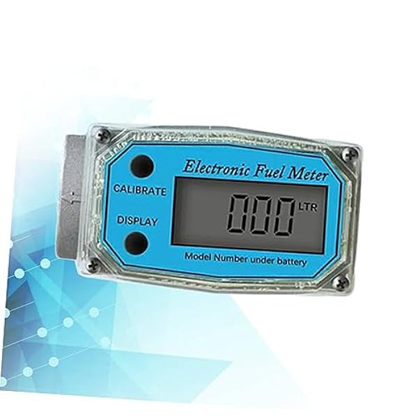 ULTECHNOVO 2Pcs Contatore Dell'Acqua Indicatore Livello Carburante Indicatore Livello Carburante Elettronico K24