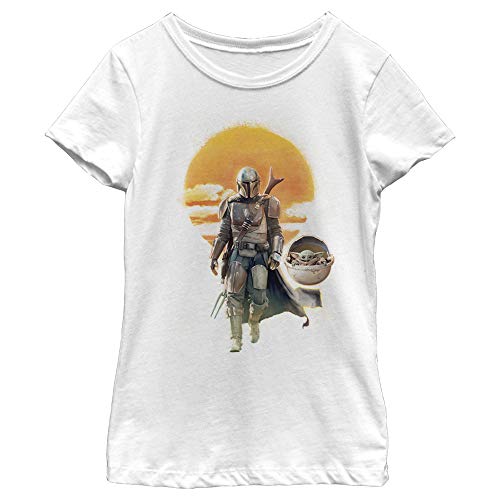 T-shirt Star Wars fille blanc taille M idéal pour l'école et le sport