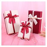 BoîTe DéCorative BoîTes Cadeau Vide Grande Boîte-cadeau Boîtes Pliantes Boîte-cadeau Décorative Extra-large Rose Pâle Pour Les Anniversaires De Noël, Le Mariage, La Saint-Valentin Et Les Fêtes De Bure