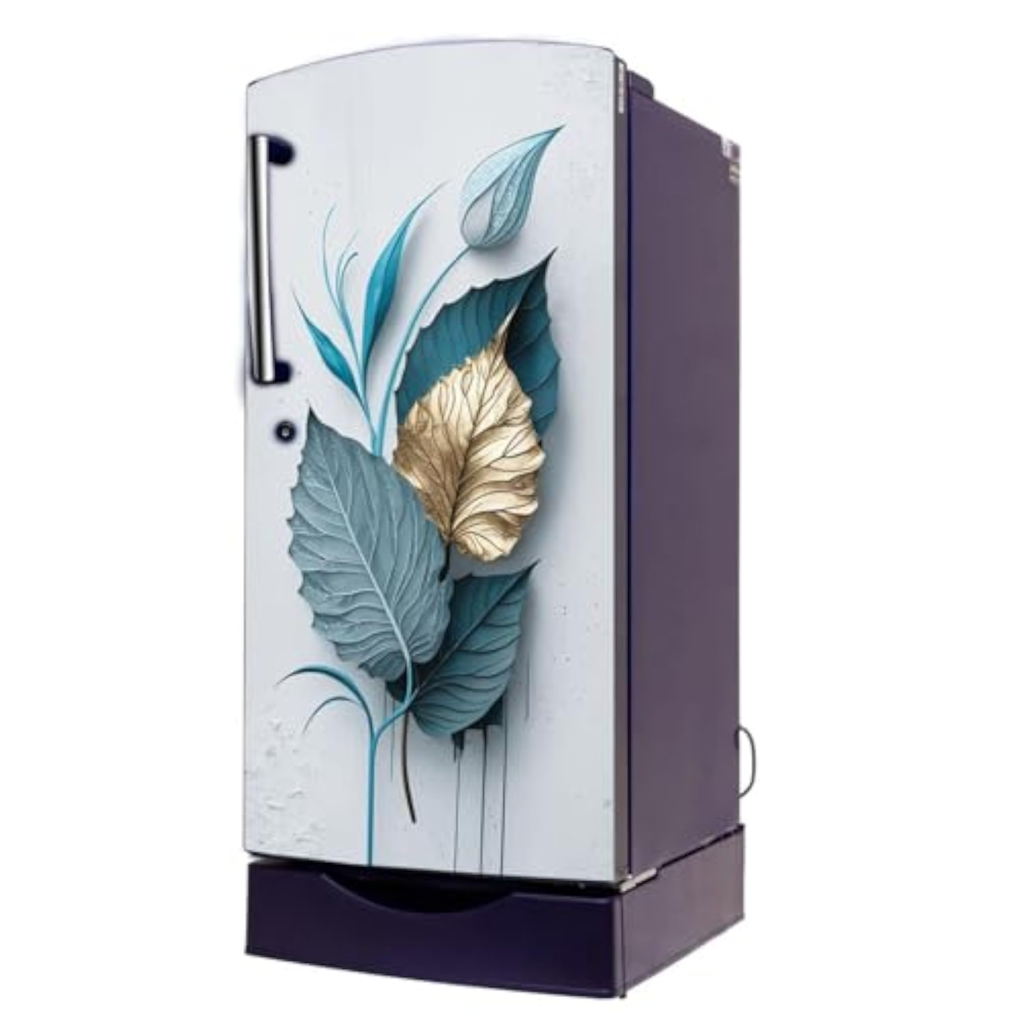 3D Printed PVC Vinyl Peel & Stick Fridge Door Sticker