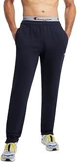 Champion Men's Sweatpants, Powerblend, Fleece, Open-bottom Sweatpants (Reg. Or Big & Tall)