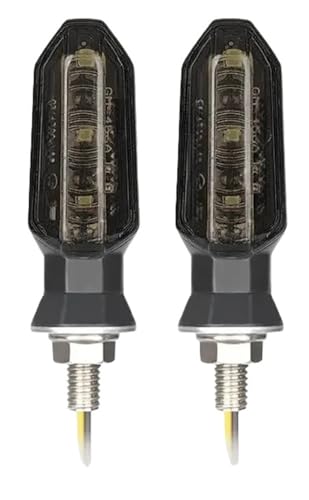 Luz intermitente ámbar de 8mm para mejorar la seguridad en tus rutas