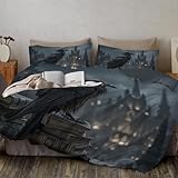 Fermeture Éclair Cachée et Coins Antidérapants：La fermeture éclair discrète et les 4 attaches d’angle invisibles empêchent la couette de glisser et garantissent un maintien parfait toute la nuit, pour un lit bien ordonné et confortable