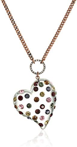 Betsey Johnson Heart Necklace