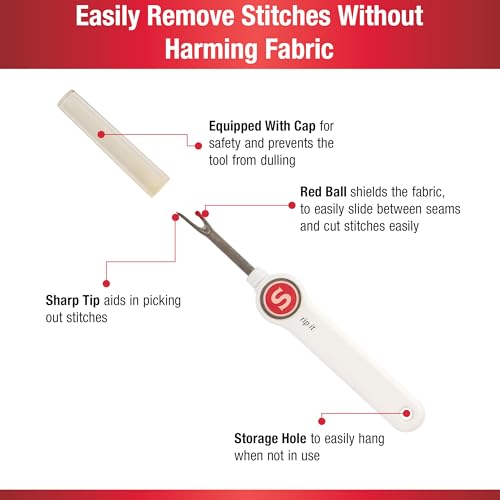 image for SINGER Comfort Grip Seam Ripper, Set of 3, 3-Pack