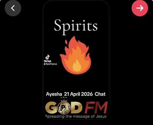 SPIRITS 21 April 2026 Ayesha GOD FM