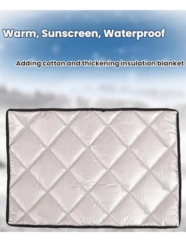 Manta aislante para congelador impermeable con parasol protector 2