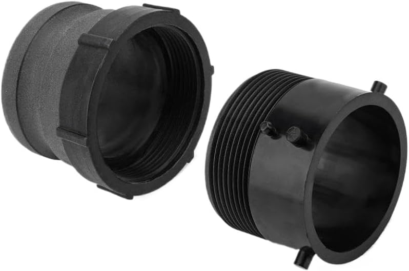 Waste Master RV Sewer Hose Male Bayonet Fitting Converter Black Compatible With 360785