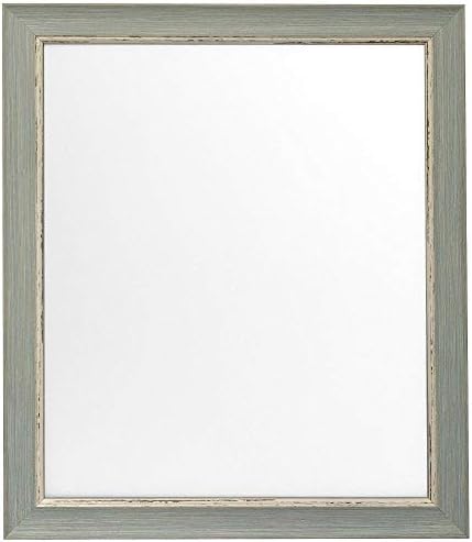 FRAMES BY POST Distressed Wood Effect Picture Photo Frame 50 x 70 cm (Plastic Glass)