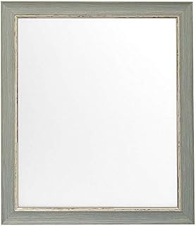 FRAMES BY POST Distressed Wood Effect Picture Photo Frame 50 x 70 cm (Plastic Glass)
