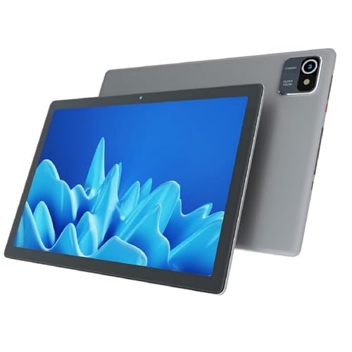 Keenlove Tablet 10 inch Android 13 Quad Core 2GB+4GB RAM 64GB ROM+128GB Expansion1280x800 IPS Touchscreen 5000mAh (Gray)