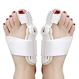 CÓMODO Y DURADERO: el anillo de gel suave y flexible se adapta a los dedos de los pies, se adapta cómodamente a cualquier calzado y le permite estar de pie o caminar durante más tiempo con comodidad.Nuestros separadores de dedos se pueden usar durante el día y la noche para proporcionar un dolor continuo en los dedos. alivio El producto es lavable y, por lo tanto, reutilizable.
