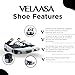 VELAASA Revolution | Throwing Shoe | Tungsten Line | Men and Womens Discus Throw Shoes | Shotput and Javelin Shoes | for Running | Track and Field Equipment | Training Gear | Northern Lights 13.0 M