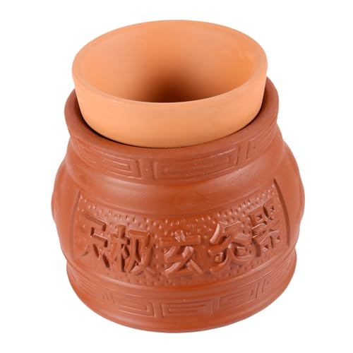 Pot de moxibustion Healvian double couche pour éviter les brûlures