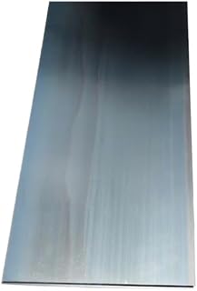 LYVQZPWLR almohadillas de acero de resorte, 1 pieza de acero de resorte templado azul, lámina de acero de resorte rectangular de manganeso, correa de acero de manganeso de temple de 20 pulgadas de lar