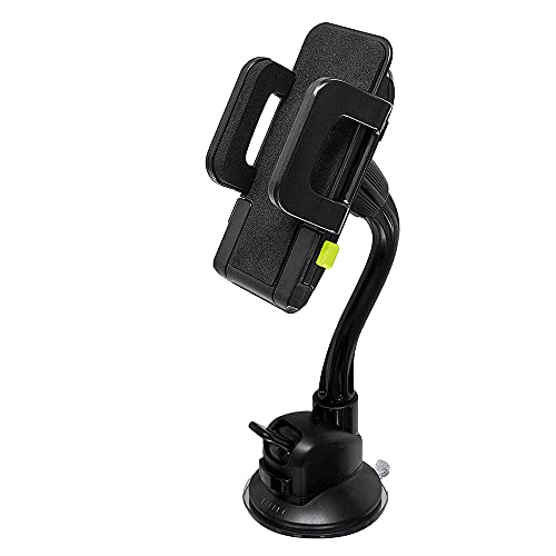 Bracketron TripGrip Universal Window Dash Cell Phone Mount - 360 Rotation Cellphone & GPS Holder for Car Dashboard & Windshield - Suction Cup Phone Holder - Hands Free Dock