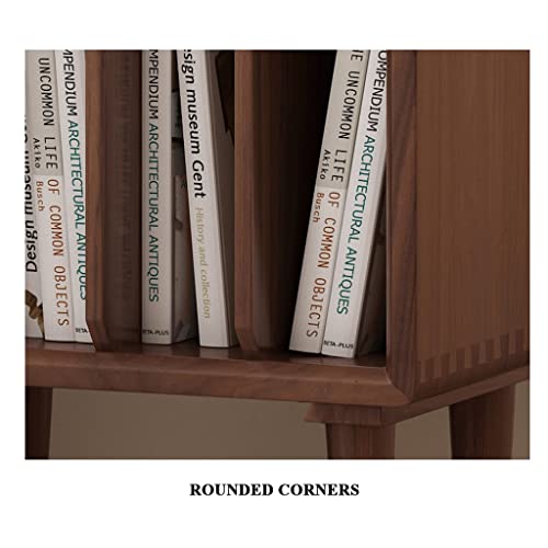 Nizame Pine Wood Record Cube 2-Shelf Bookcase, Vinyl Storage Cube Vintage Turntable Stand Shelf 4 Storage Record, Fits 140 Lp Records, 45 * 32 * 89Cm (Color : White) #TOP3