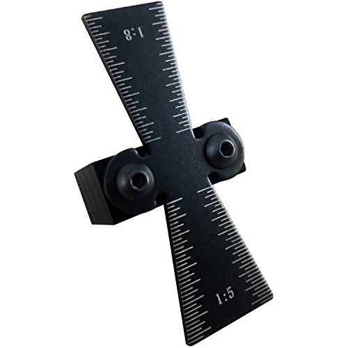 ATLIN Dovetail Marker – Dovetail Jig Guide for 1” Dovetails Featuring 1:5