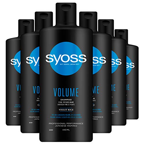 Syoss Volume Champú - 6 x 440 ml