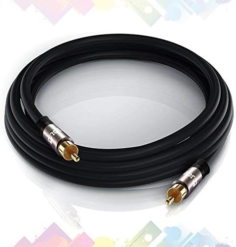 IBRA 3 Feet Digital Coaxial Cable/Subwoofer Cable/Audio Cable/Video Cable - Gun Range
