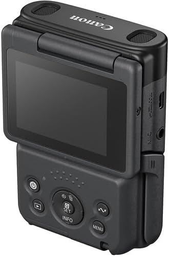 Cámara Canon PowerShot V10 Vlogging Compacta Negra miniatura 3