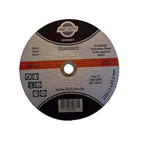 Olbrich-Industriebedarf - Disco di taglio per acciaio/acciaio inox/metallo/ferro, 230 x 2 mm