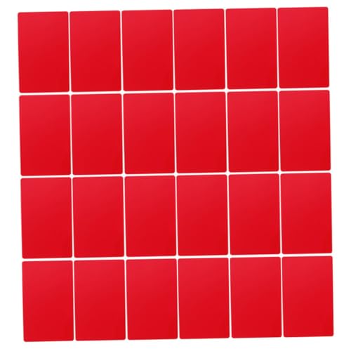 GETAJGHSD 100個空属名片 アルミ製名刺 用名刺 印刷対応 色 名札やラベル作成