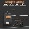 XTUGA IEM1200 Wireless in Ear Monitor System, Dual Channel In Ear Monitor with 4 Bodypacks, UHF Wireless IEM System for Musicians, Stage, Band and Studio #2