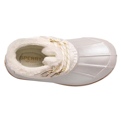 Sperry Port Alpine Jr Snow Boot, White, 12 Us Unisex Little Kid #TOP4