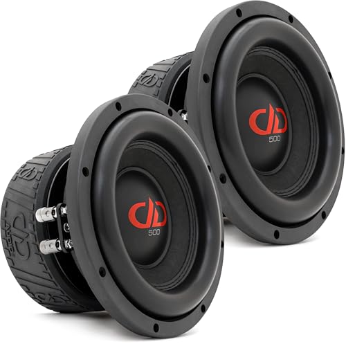 DD Audio (2 508E-D2 8\" E-Series Dual 2-Ohms 1500W Subwoofers - Thumbnail 2