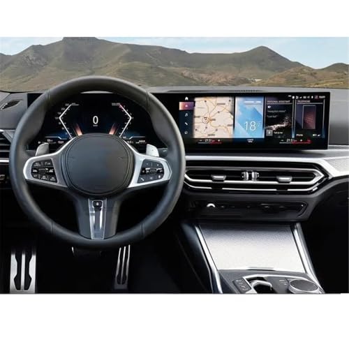 Protector de pantalla de cristal premium para el sistema GPS de BMW Serie 3 12,3